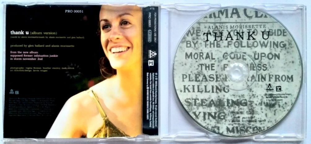 CDs Alanist Morissette Thank You 1998r