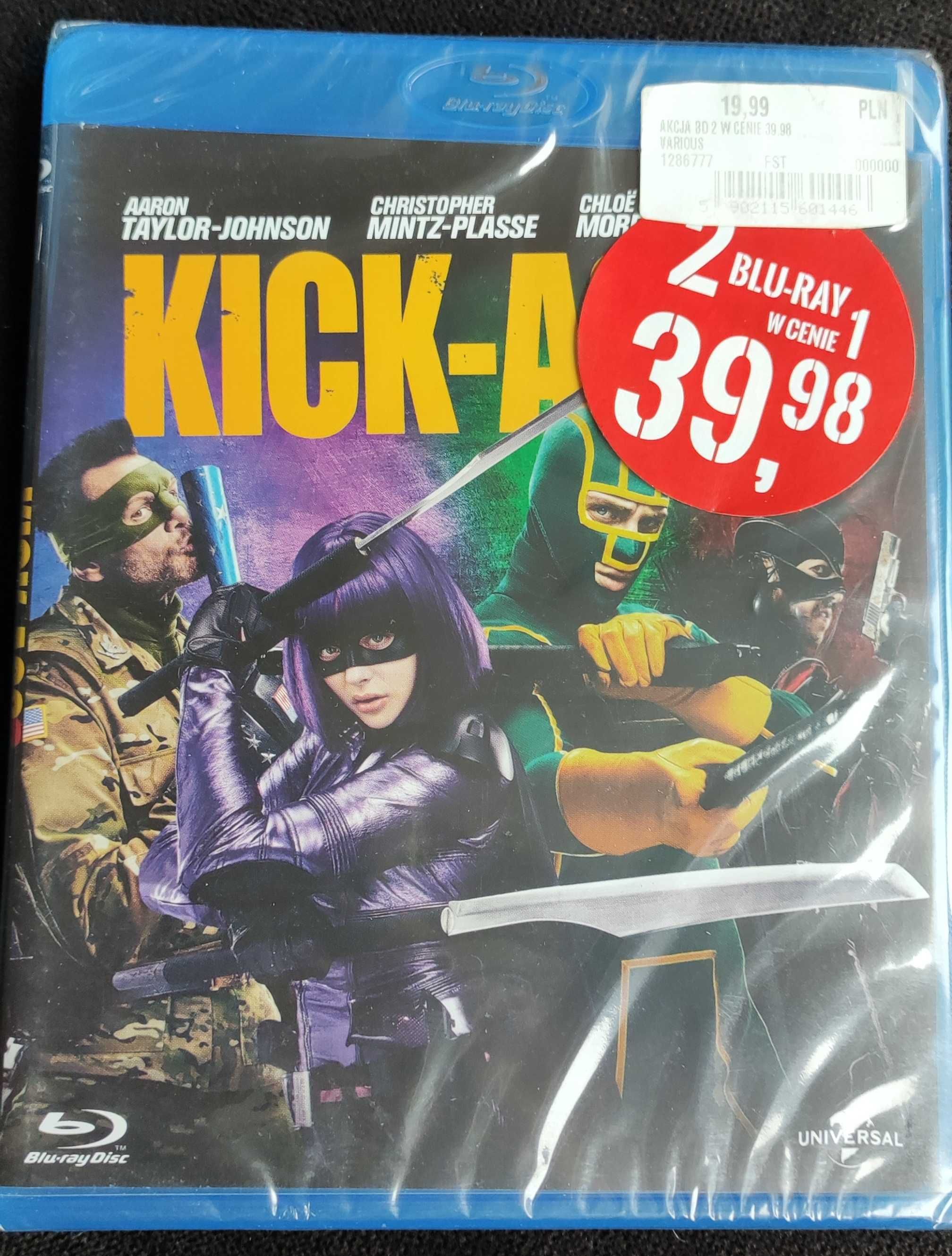 Kick Ass 1 i 2 bluray