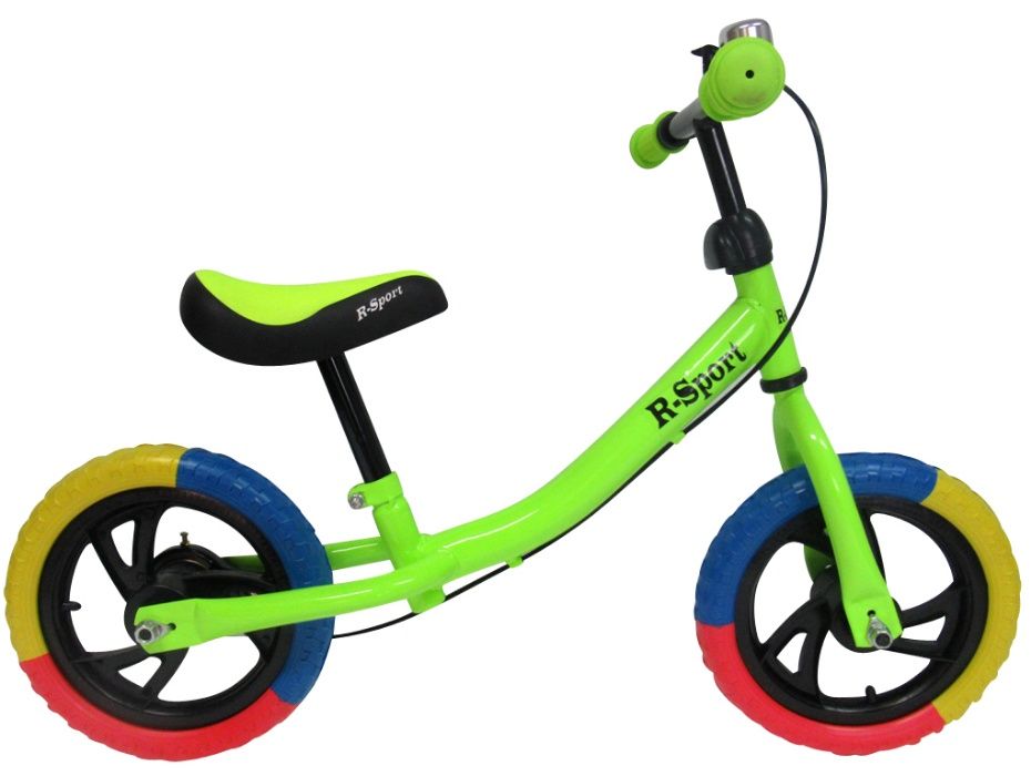 Rowerek biegowy R6 R-Sport 12'' hamulec, dzwonek,