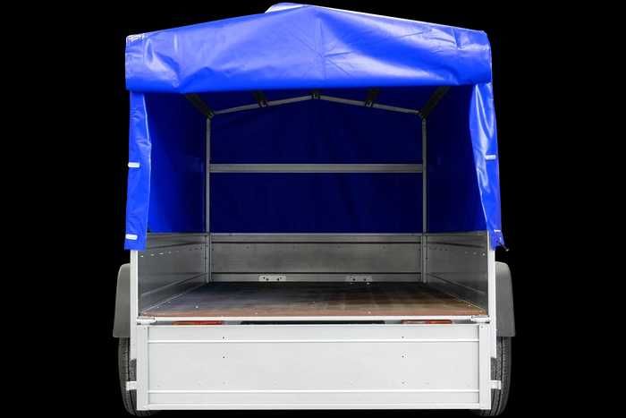 Przyczepka 264x125 UNITRAILER GARDEN 264/2KIPP ze stelażem i pokrowcem