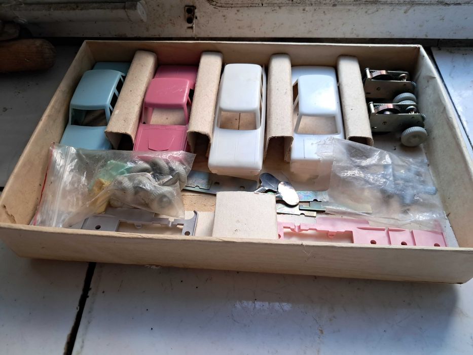 Набор автомобилей автоконструктор СССР