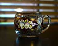6 szklanek Bohemia Crystal