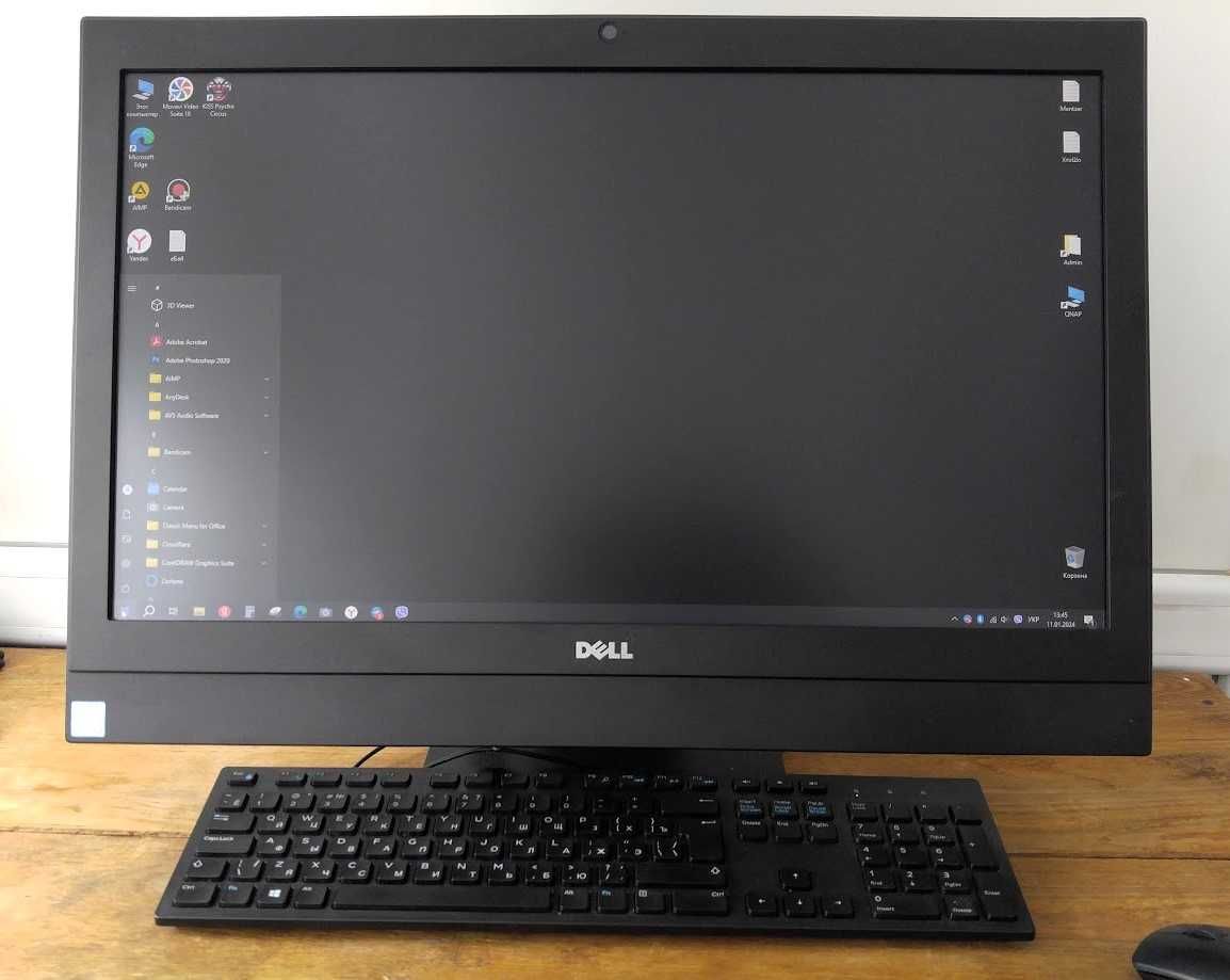 Моноблок DELL Optiplex 7440 AIO, Radeon R5, i5/16 DDR4/128 SSD+500 HDD