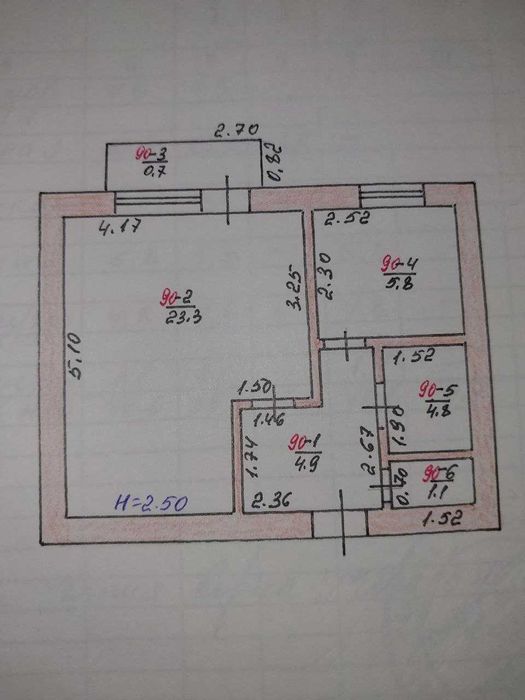 Квартира с ремонтом и видом на море в Каролино-Бугазе