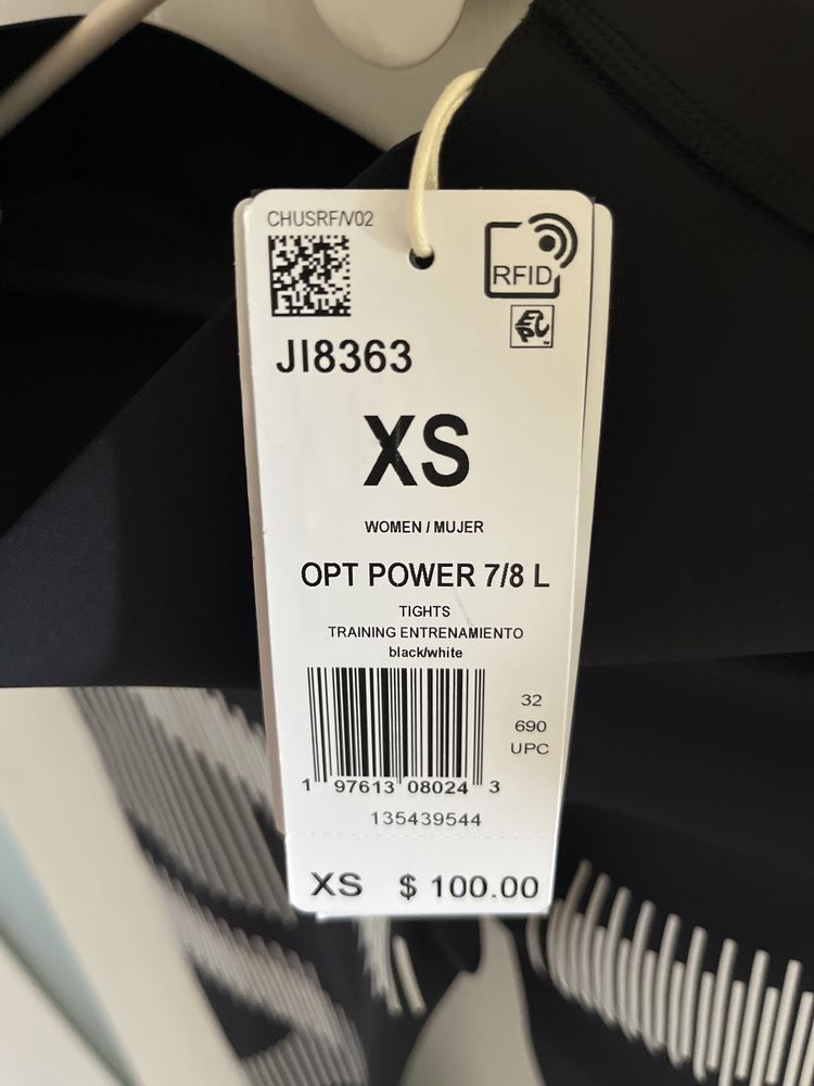 Legginsy rozmiar XS czarne