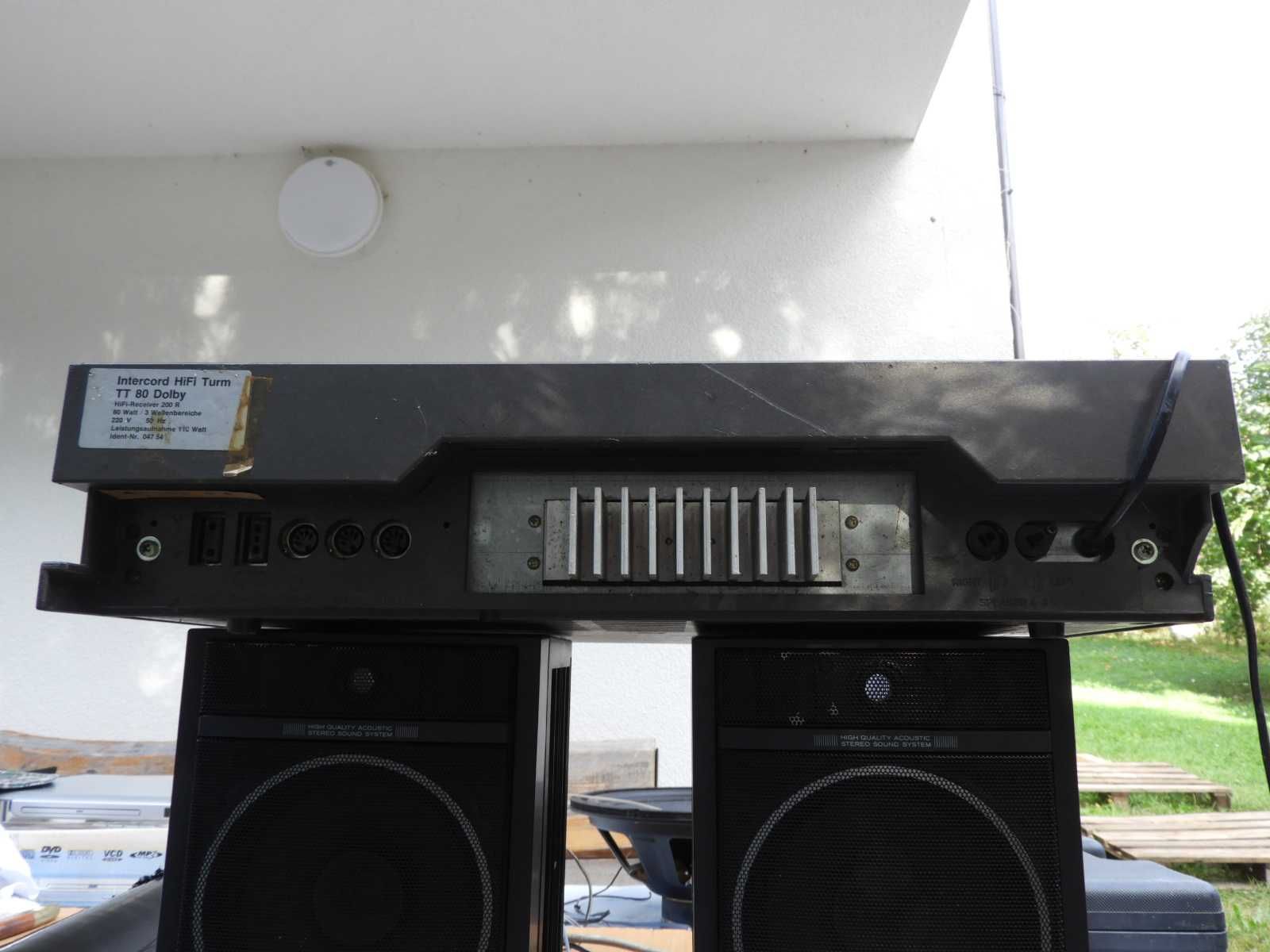 Amplituner Intercord TT 80 z wieży