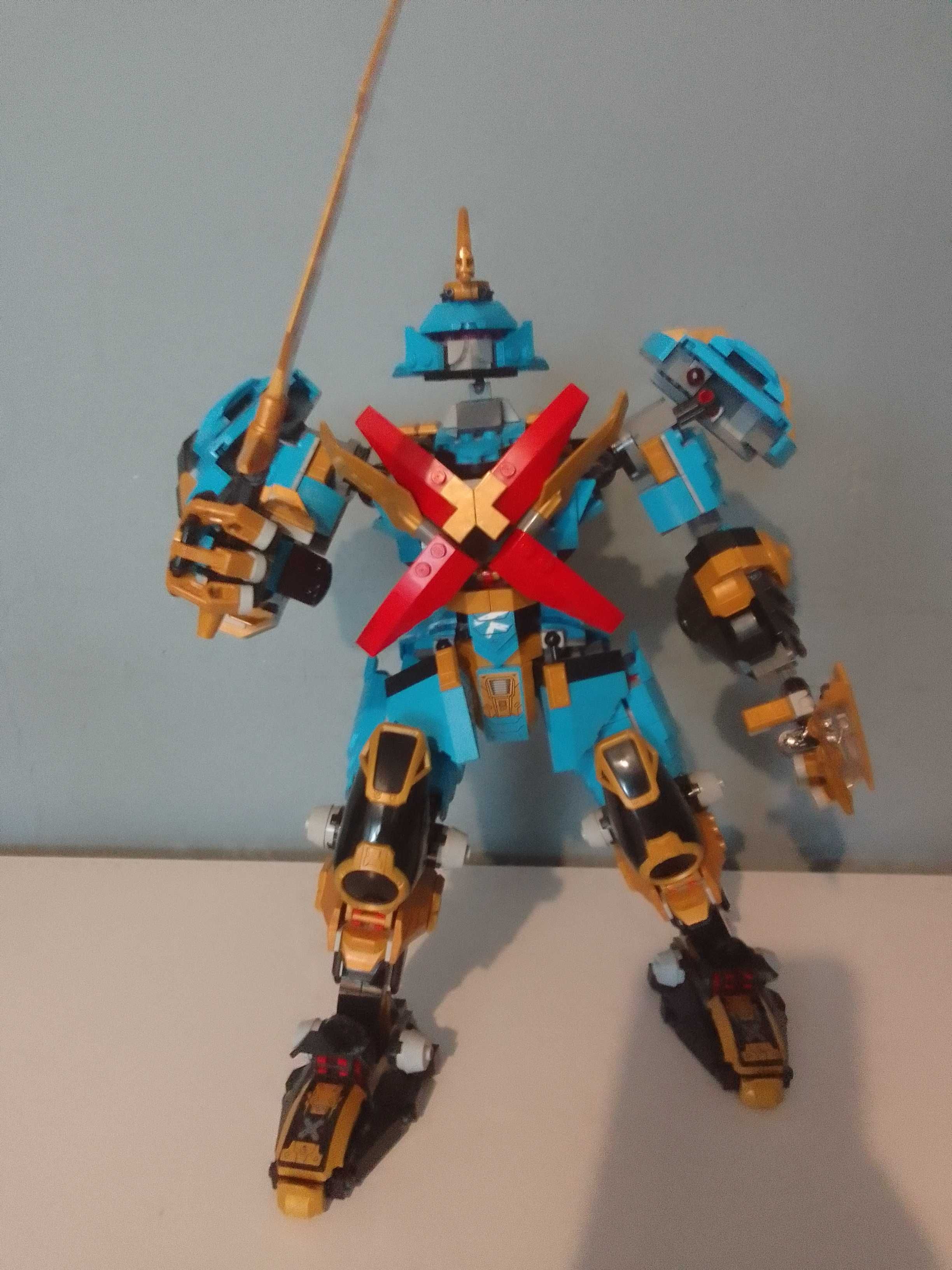 Lego ninjago mech samuraja x crystalized