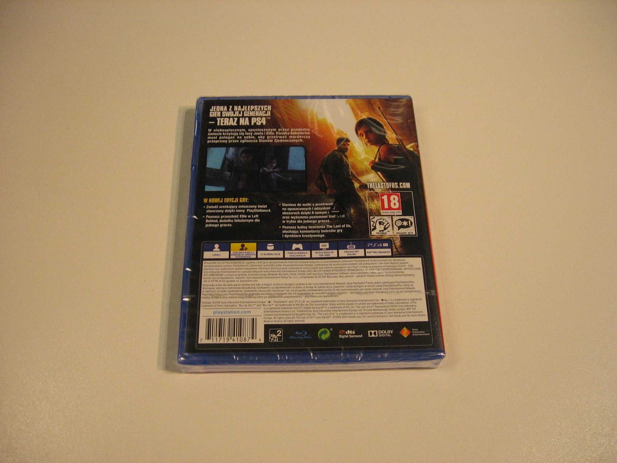 The Last of Us Remastered PL - GRA Ps4 - Opole 2347