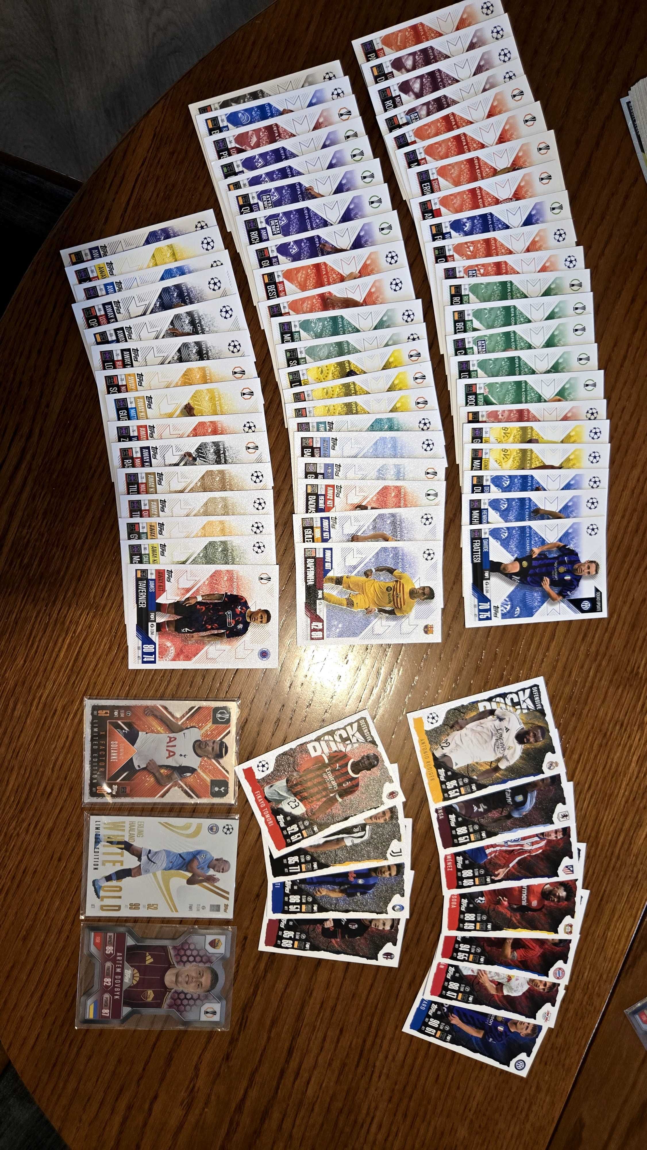 Zestaw kart topps match attax extra 2024/2025