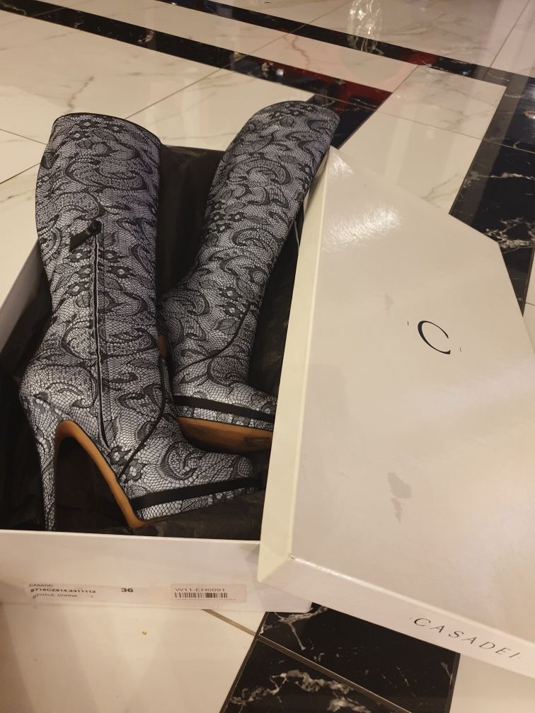Casadei kozaki nowe orginał