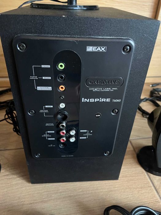 Głośniki komputerowe 5.1 kino Creative T6060