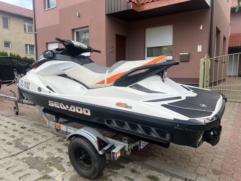 SeaDoo GTI 130 z przyczepką