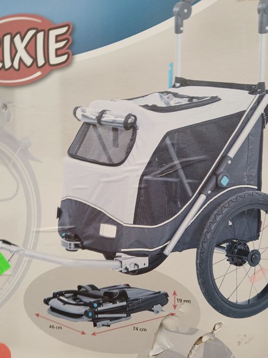 Trixie przyczepka rowerowa dla zwierząt rozm S
