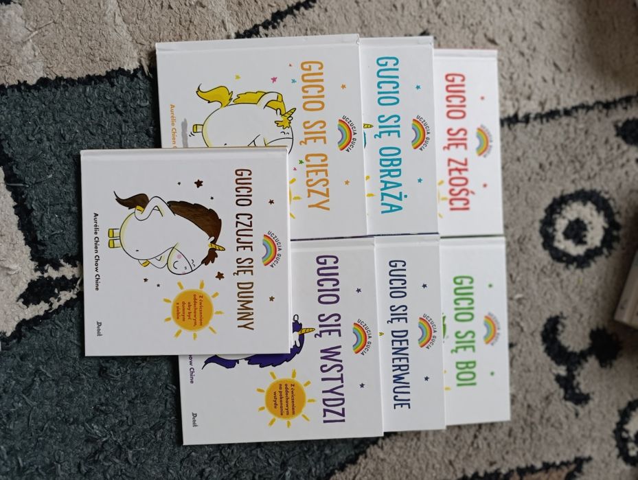 Książki z serii Uczucia Gucia