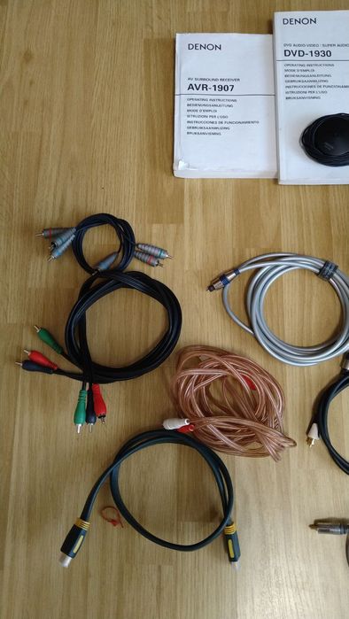 DVD та ресивер DENON. Підсилювач звуку