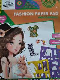 Zestaw kreatywny Craft Universe Fashion Paper Pad Holo różne wzory
