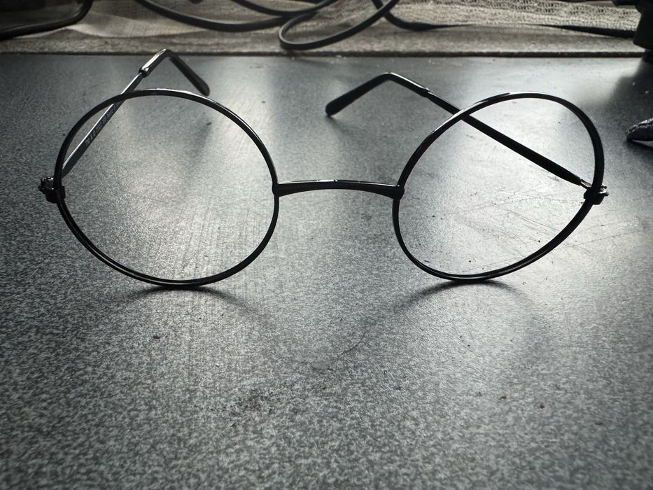 Gadzety przebranie czapka czarodzieja, okulary harry potter i opaska