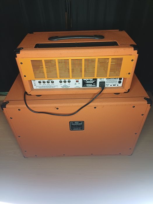 Amplificador Orange Rockerverb 50 mkii + Coluna Orange PPC 212 (120w)