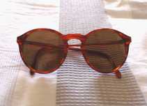 Óculos de sol vintage castanhos