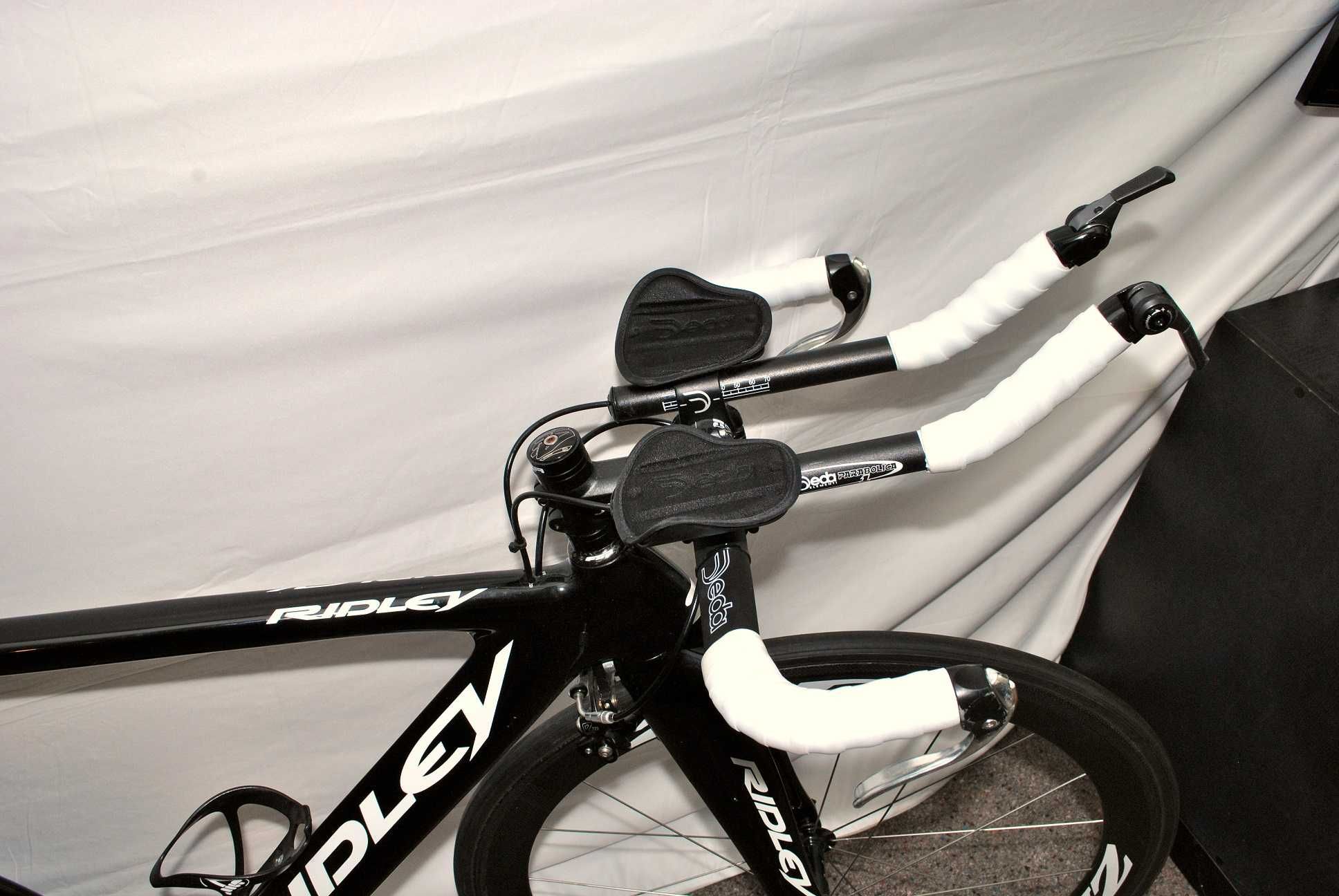 Ridley Dean czas, triathlon, ultegra dysk.