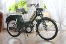 Motorower zabytkowy Peugeot 103-stan kolekcjonerski, Zarejestrowany