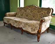Sofa Kanapa Ludwikowska po renowacji !!! Tapicer Sadki