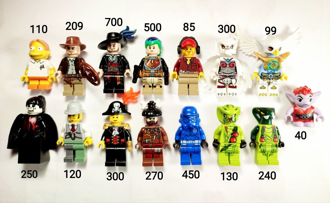 Оригінал Lego Ninjago, Star Wars, Chima, Pirates фігурки, деталі Лего