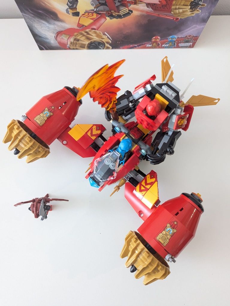 LEGO® 71830 Ninjago - Burzowy jeździec-mech Kaia