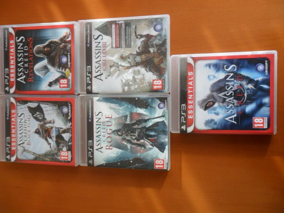 Assassins Creed jogos PS3