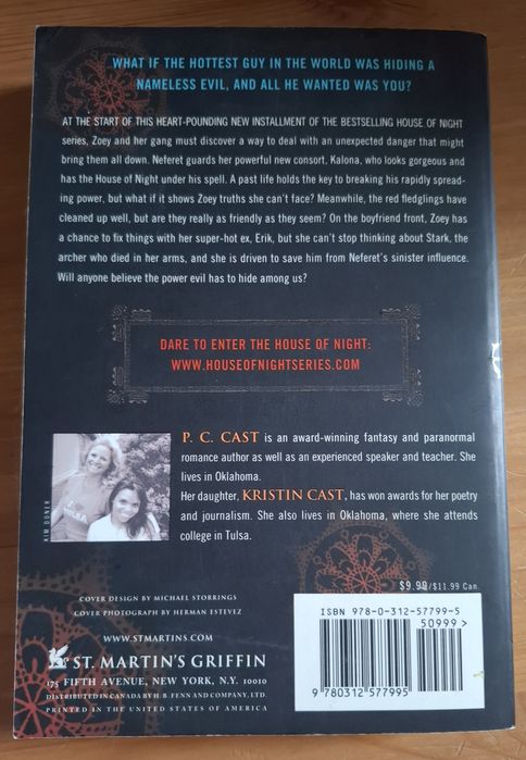 Hunted P.C. Cast Krtistin Cast