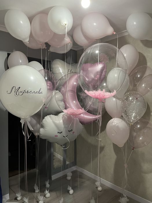 Гелієві кульки. Повітряні кулі. Гелиевые шарики. Воздушные шары