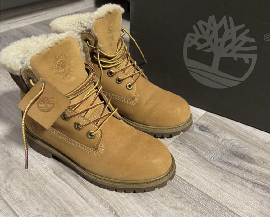 Оригінальні зимові жіночі черевики Timberland
