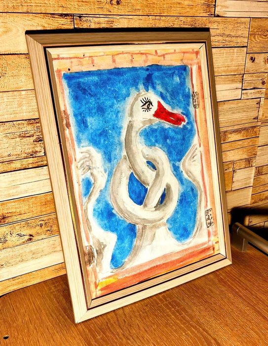 Картина акварель