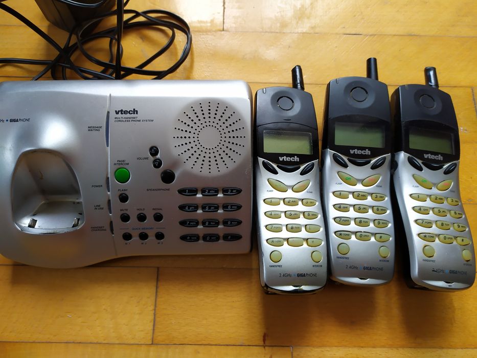 Телефон, радіотелефон, трубка стаціонарний Vtech