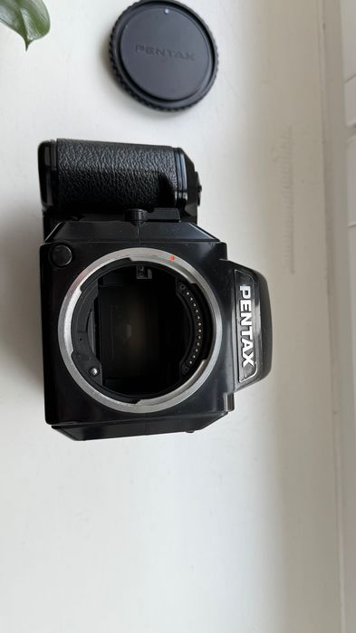 Aparat średnioformatowy Pentax 645N + Pentax-A 45mm 2.8