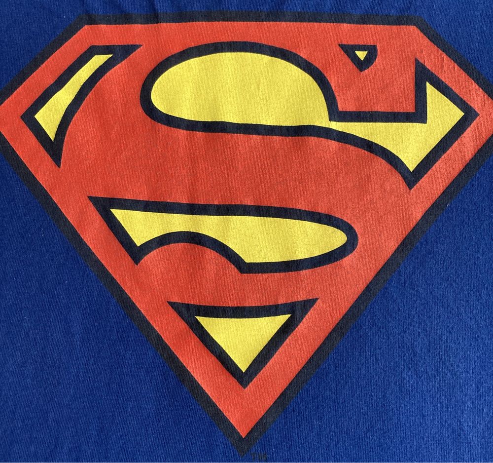T-shirt M Super Homem oficial DC