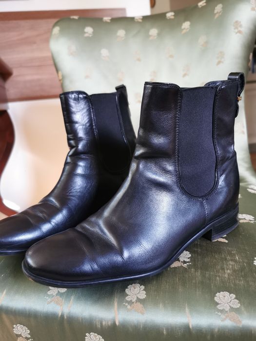 Gino Rossi buty sztyblety ze skóry