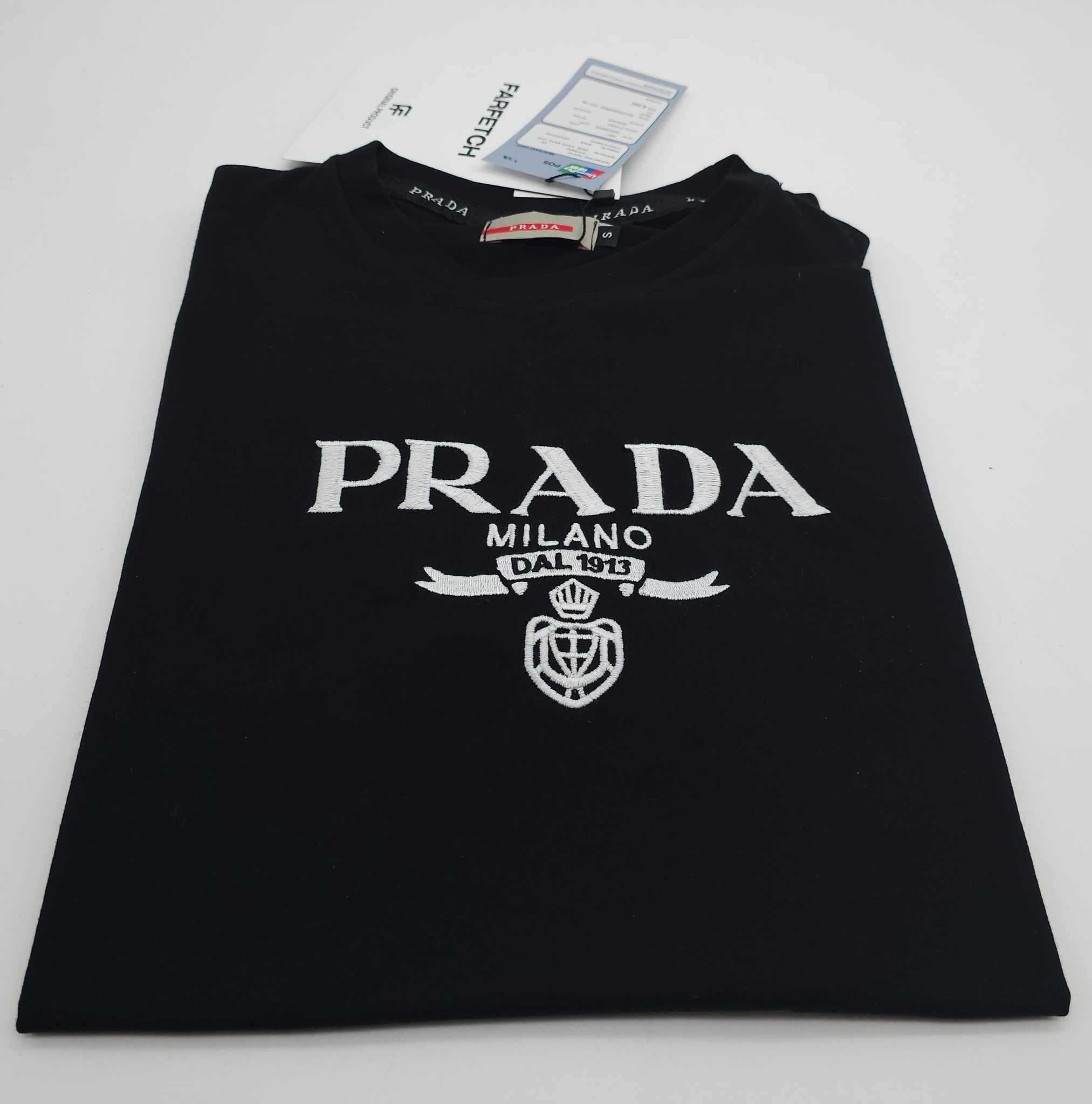 Prada novo modelo t-shirt preta