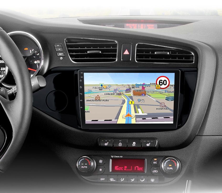 Rádio 9" android Kia Ceed 2012 a 2018 WIFI GPS Novo