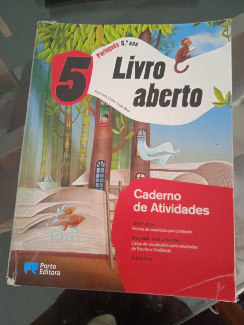 Livros de atividades do 5 ano 1,99€ cada