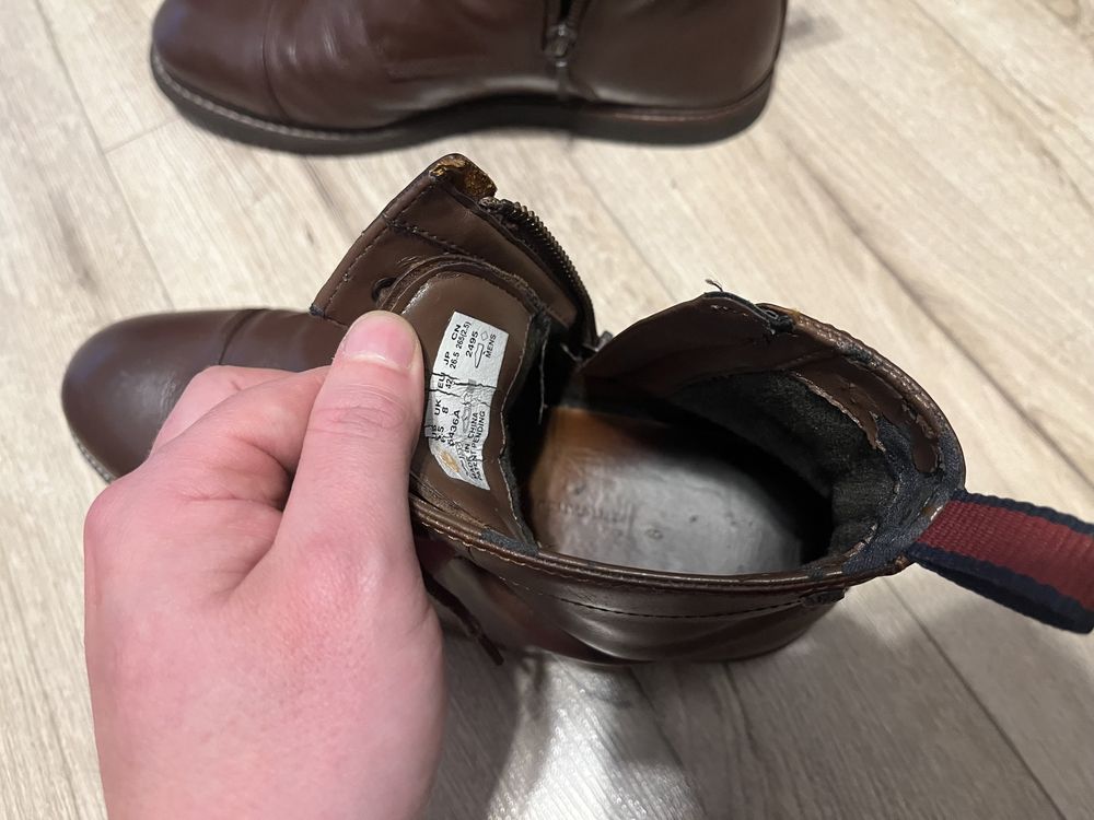 Wysokie buty męskie Timberland skóra rozmiar 42