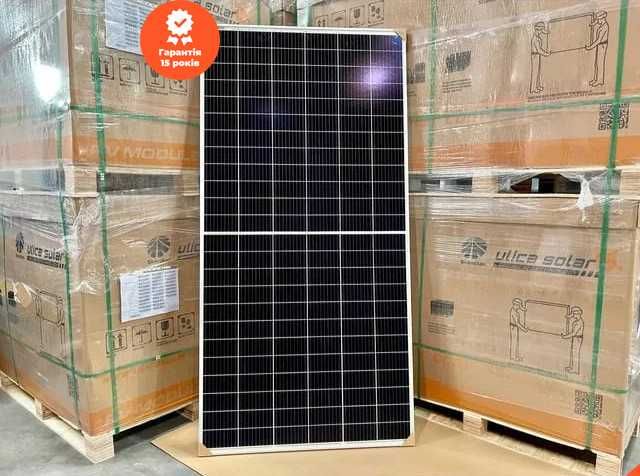 Сонячна панель 610Вт W Ulica UL-610M-132DDGN Солнечные батареи панели