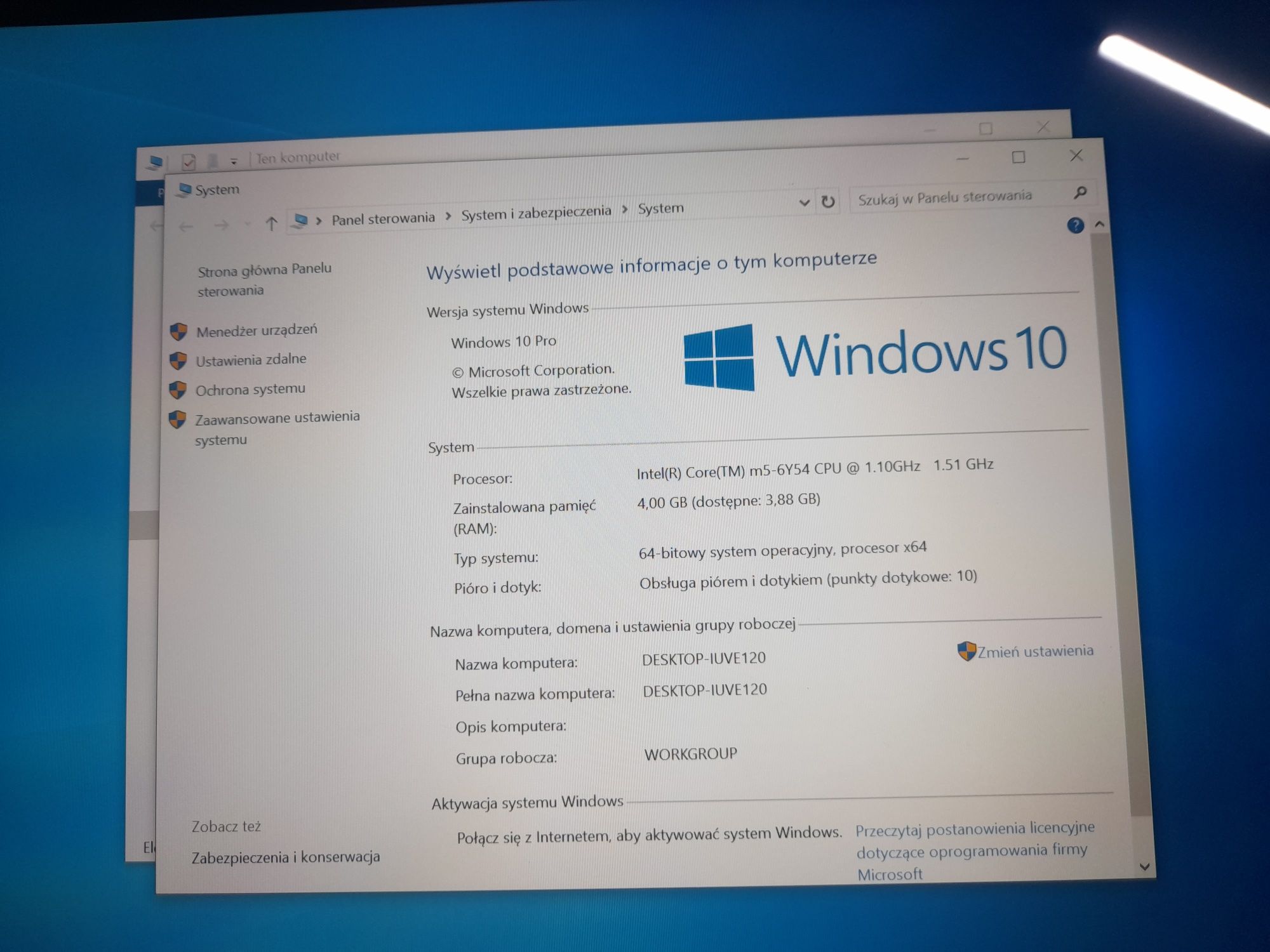 Tablet HP elite x2 1012 g1 laptop ssd m.2 128gb Windows10 Bang&Olufsen