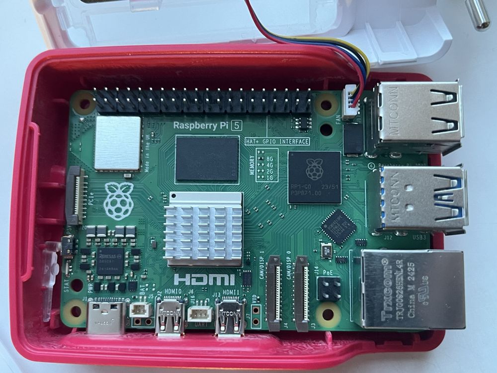 Оригінальний Raspberry pi 5(8 Gb) - повний комплект