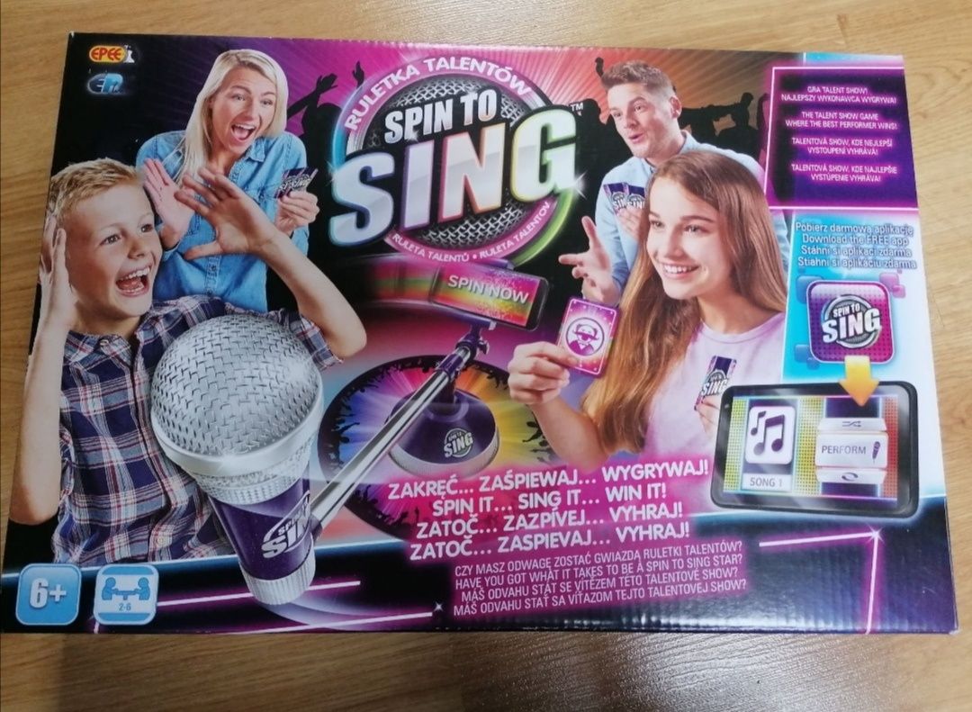 Spin to Sing gra Ruletka talentów karaoke