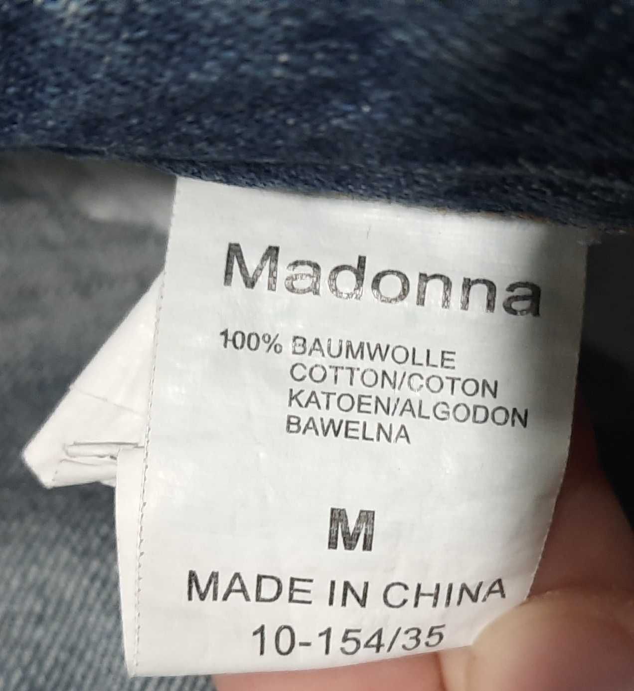 Szorty jeans przecierane