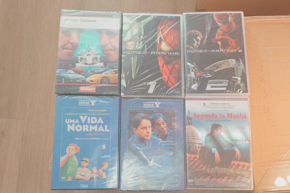 Vários filmes em DVD (novos)