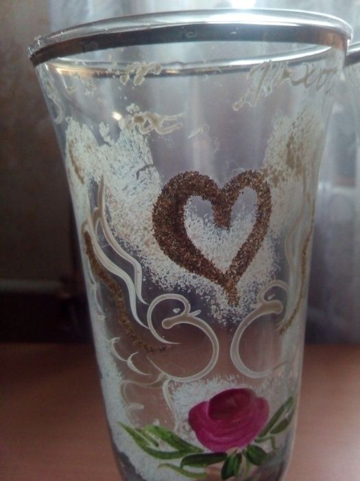 Свадебные бокалы, подушка для колец.