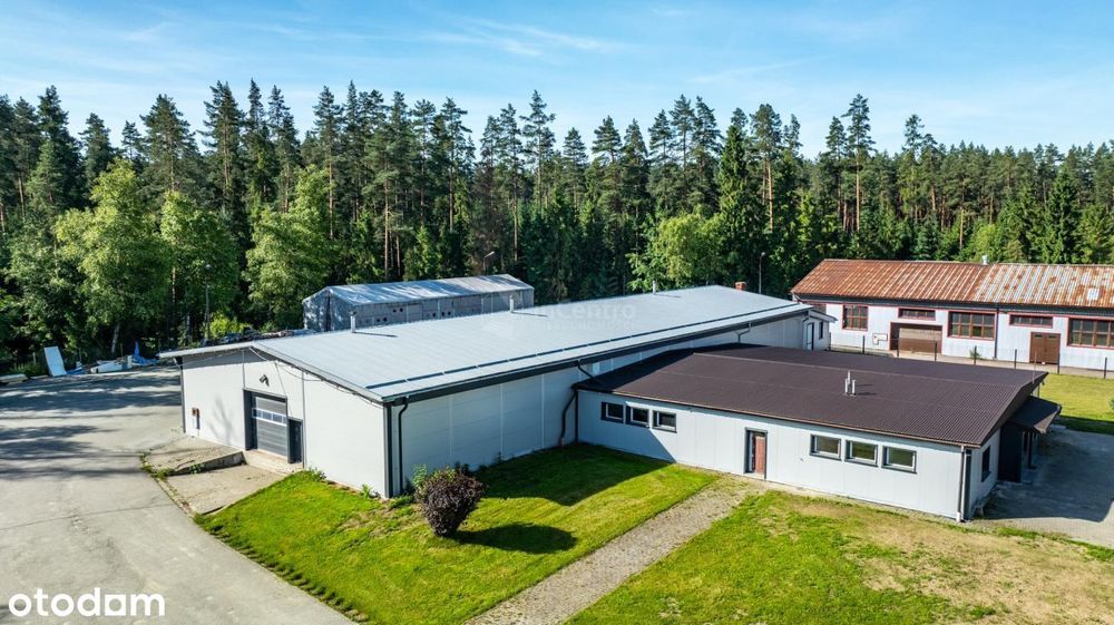 Do wynajęcia hala + biura 1000m2. Nowy Targ.