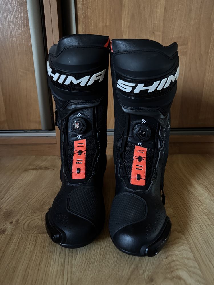 Buty Motocyklowe VRX-3 RED FLUO